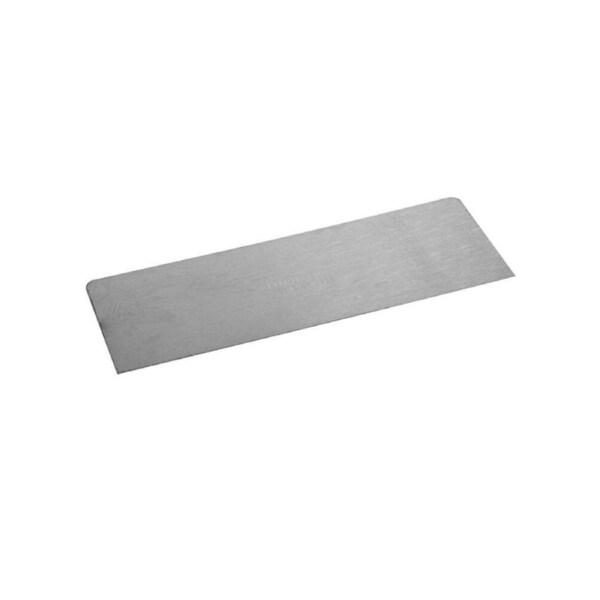 Mondo Stainless Steel 23x8cm Buttercream & Ganache Scraper Baking Accessory Grey
