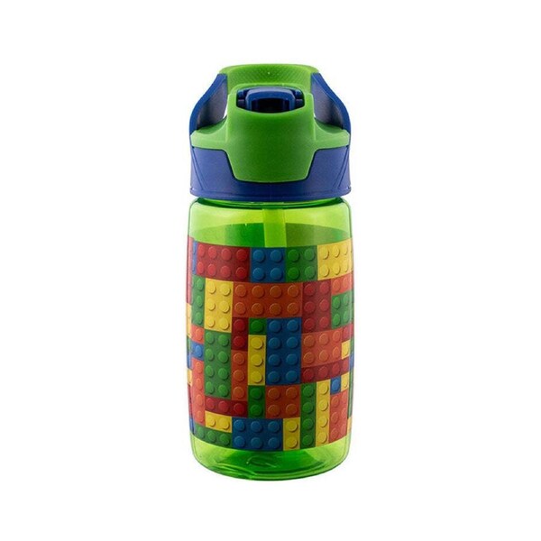 Avanti YumYum Tritan 450ml Bottle Building Blocks Kids/Children Drink Tumbler