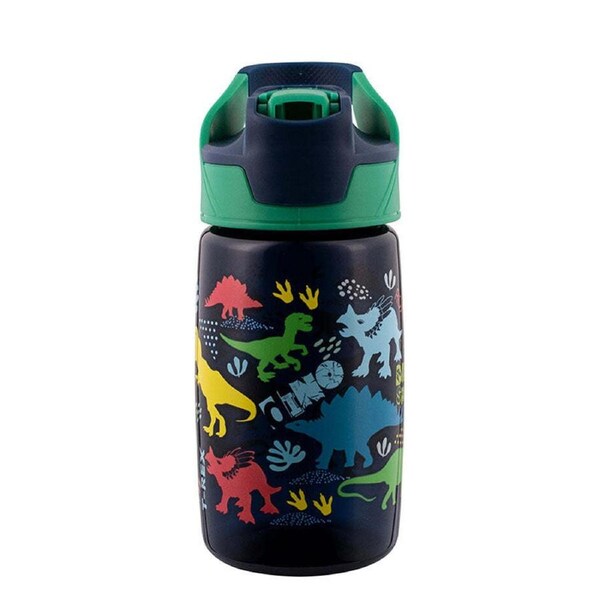 Avanti YumYum Tritan 450ml Water Bottle Dinosaur Parade Leak-Proof Drink Tumbler