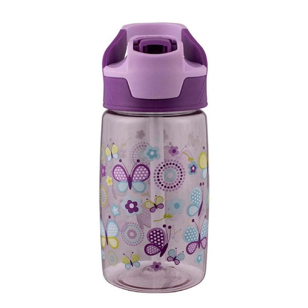 Avanti YumYum Tritan 450ml Bottle Butterfly Kids/Children Drinking Tumbler/Cup