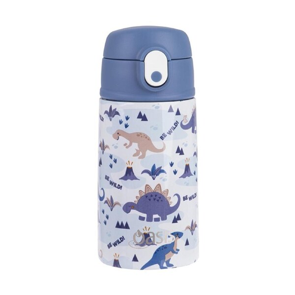Oasis 400ml Dinosaur Land Kids/Children Vacuum Insulated Drink Bottle w/ Sipper