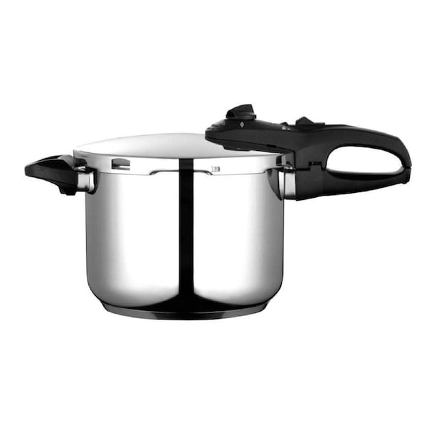 Fagor 6L Stainless Steel Duo Pressure Cooker Kitchen Cooking Steam Pot Silver