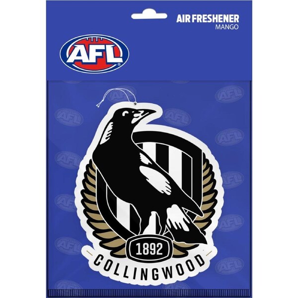 AFL Car Air Freshener - Collingwood Magpies - Logo