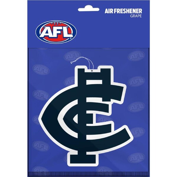AFL Car Air Freshener - Carlton Blues - Logo