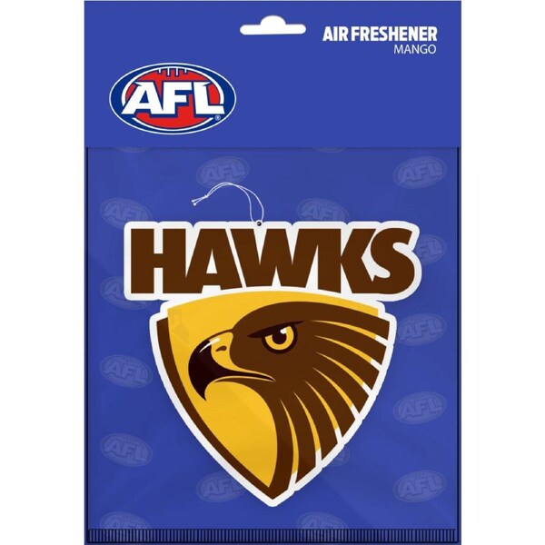 AFL Car Air Freshener - Hawthorn Hawks - Logo