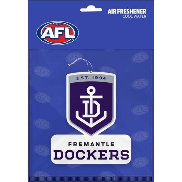 AFL Car Air Freshener - Fremantle Dockers - Logo