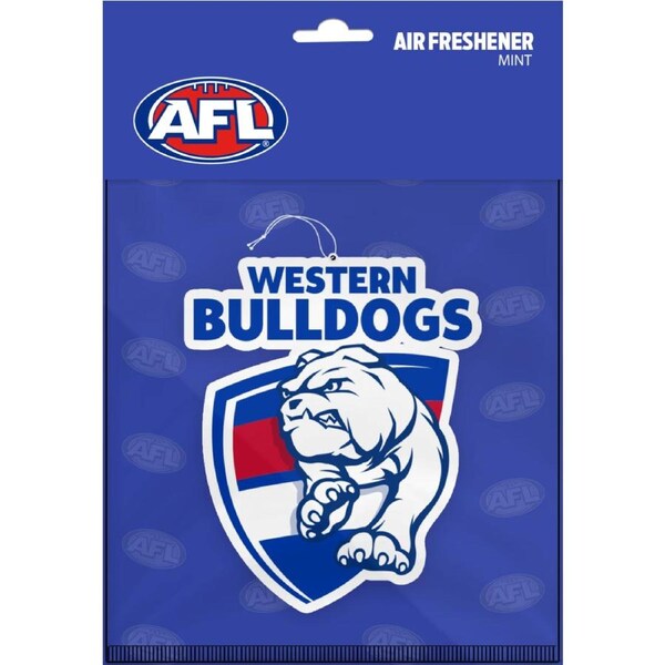 AFL Car Air Freshener - Western Bulldogs - Logo