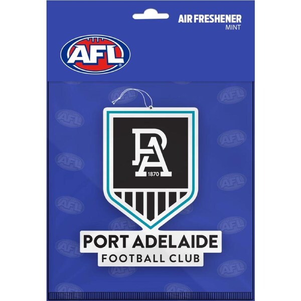 AFL Car Air Freshener - Port Adelaide Power - Logo