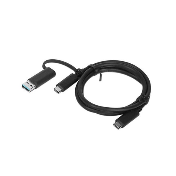 Lenovo Usb Cable 1M Usb Gen 1 Usb A Usb C Usb C Black