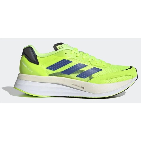 Adidas Mens Adizero Boston 10 Shoes Runners Sneakers Running - Signal Green US 11