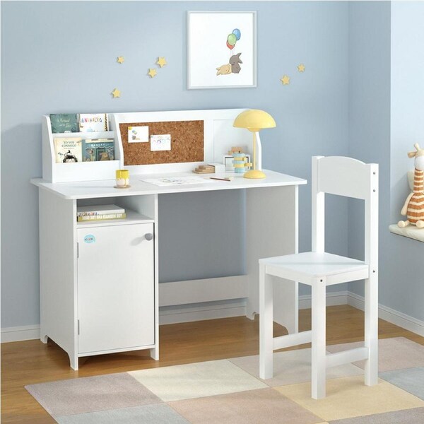 1 Keezi Kids Table and 1 Chair Set Children Desk