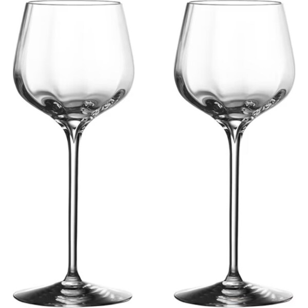 Waterford Crystal Elegance Optic Dessert Wine Pair 220ml - Set of 2 Glasses