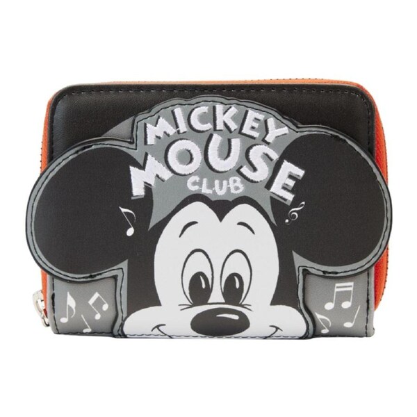 Loungefly Disney D100 - Mickey Mouse Club Zip-Around Wallet