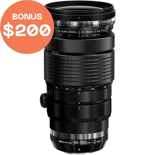 Olympus OM System 40-150mm f/2.8 PRO Lens