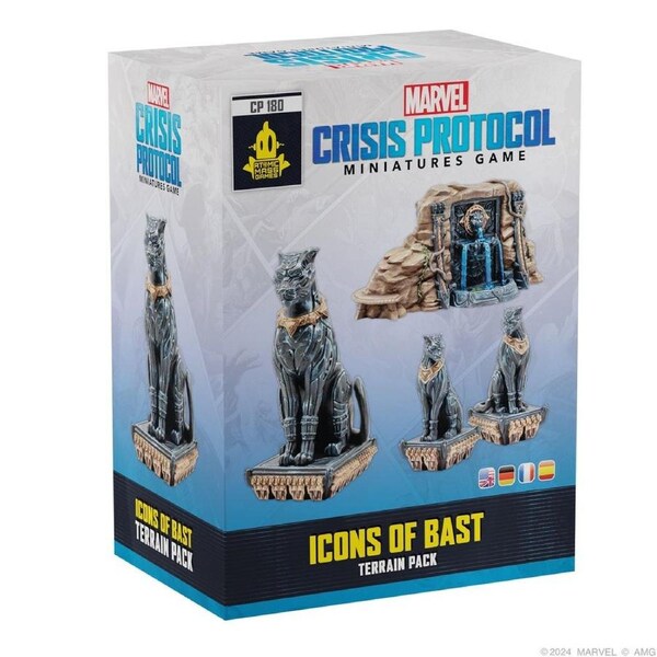Marvel Crisis Protocol Miniatures - Icons of Bast Terrain Pack