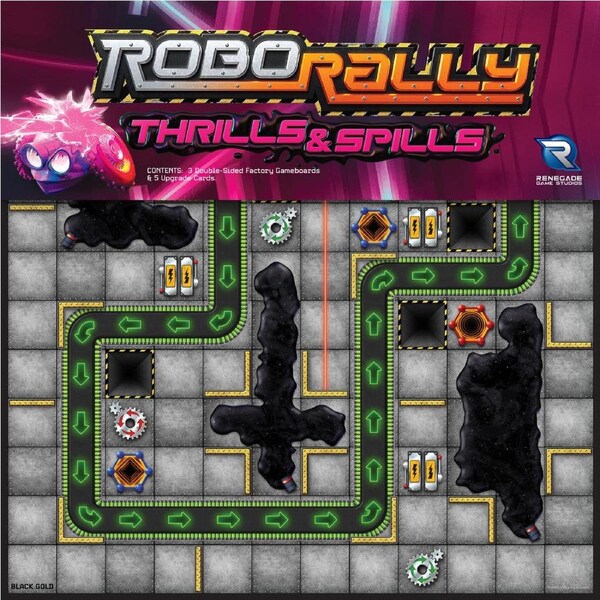Robo Rally - Thrills and Spills Expansion Board Game