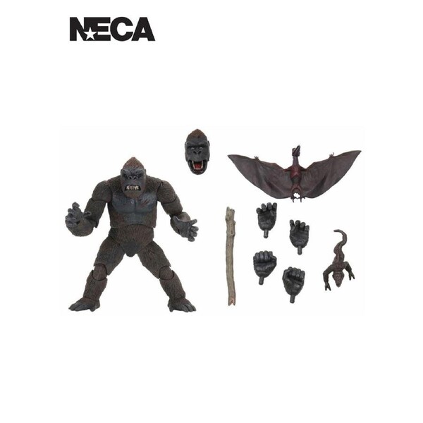 Neca King Kong 'Skull Island' 7'' Scale Action Figure Playset Fun Play Toy 14+