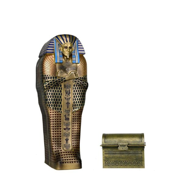 Neca The Mummy Coffin Figure & Chest Universal Monsters Accessory Toy Set 17+