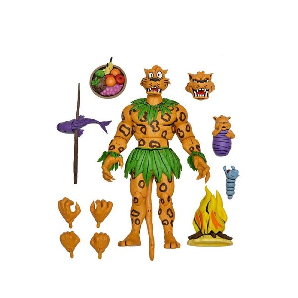 Neca TMNT Jagwar 7'' Scale Action Figure Playset Collectible Fun Play Toy 14+