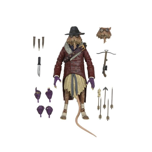Neca TMNT Splinter As Van Helsing 7'' Scale Action Figure Collectible Toy 14+