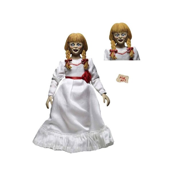 Neca Conjuring Universe Annabelle 8'' Clothed Doll Action Figure Play Toy 17+