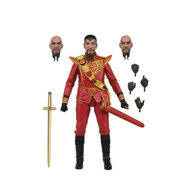 Neca Flash Gordon King 1980 Ultimate Ming 7'' Scale Action Figure Play Toy 14+