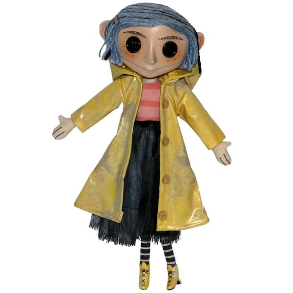 Neca Coraline Doll 9'' Collectible Scale Action Figure Replica Play Toy 14+