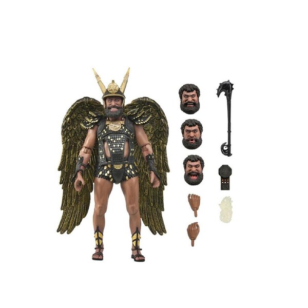 Neca Flash Gordon King 1980 Ultimate Vultan 7'' Scale Action Figure Toy 14+