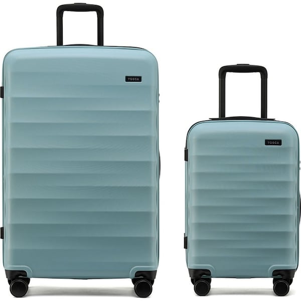 Tosca Interstellar 2.0 Hard Shell 20" & 30" Suitcase Luggage Set - Ocean Blue