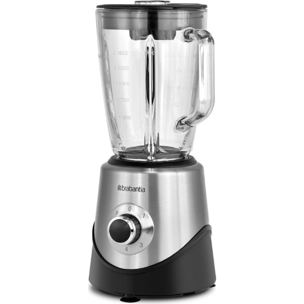 Brabantia Blender Brushed 1.5L Stainless Steel - 5 Speed