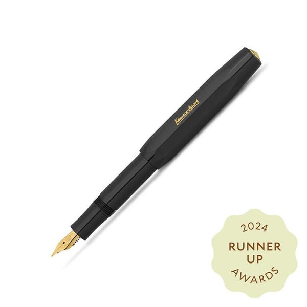 Kaweco Classic Sport Plastic Fountain Pen Office Stationery Medium Nib Black