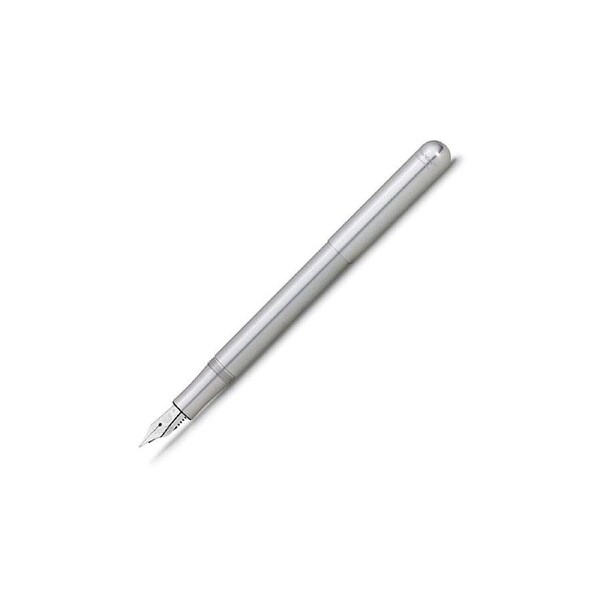 Kaweco Liliput S/S Fountain Pen Writing Office Stationery Medium Nib Silver