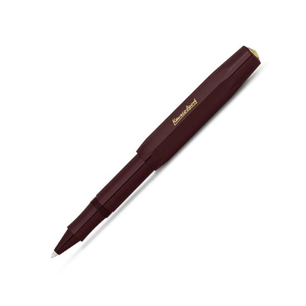 Kaweco Classic Sport Plastic Rollerball Pen Writing Stationery Med Nib Bordeaux