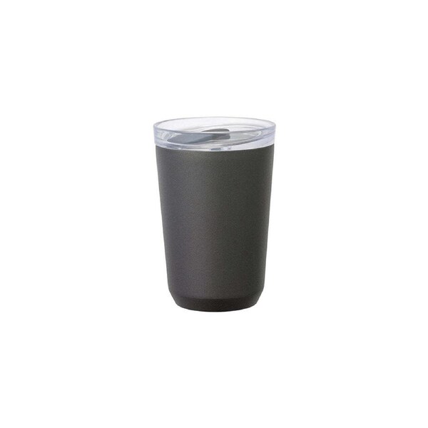 Kinto Insulated To Go Tumbler V2 Takeaway Coffee/Juice Drink Cup 360ml Black