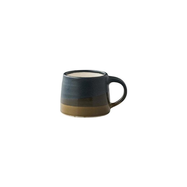 Kinto Slow Coffee Style 110ml Mug Porcelain Drink Cup w/ Handle Black/Brown