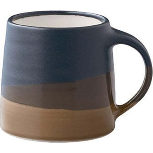 Kinto Slow Coffee Style 320ml Mug Porcelain Drink Cup w/ Handle Black/Brown