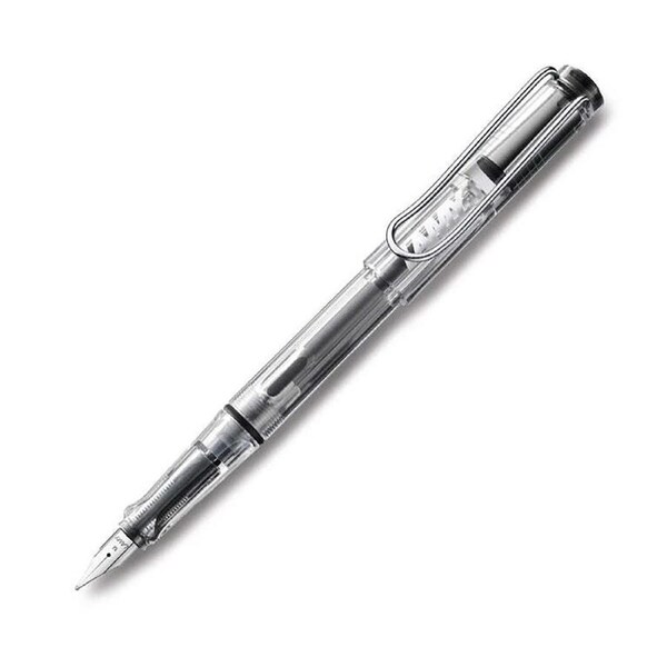 Lamy Safari Vista Fountain Pen Broad Nib Office Writing Stationery Transparent