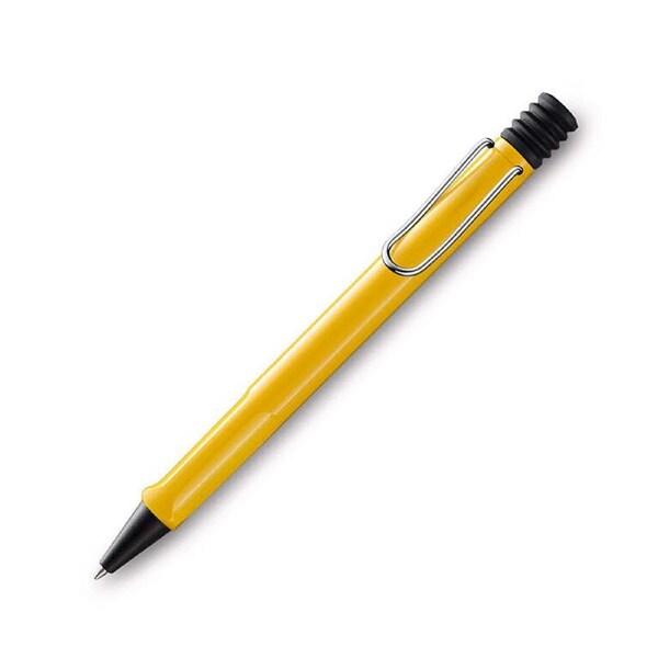 Lamy Safari Ballpoint Pen Medium-1mm Nib Tip Writing Office Stationery Yellow