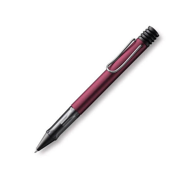 Lamy Alstar Ballpoint Pen Medium-1mm Nib Tip Writing Stationery Black Purple