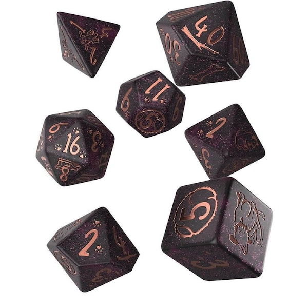 Q Workshop Dogs Dice Set Luna