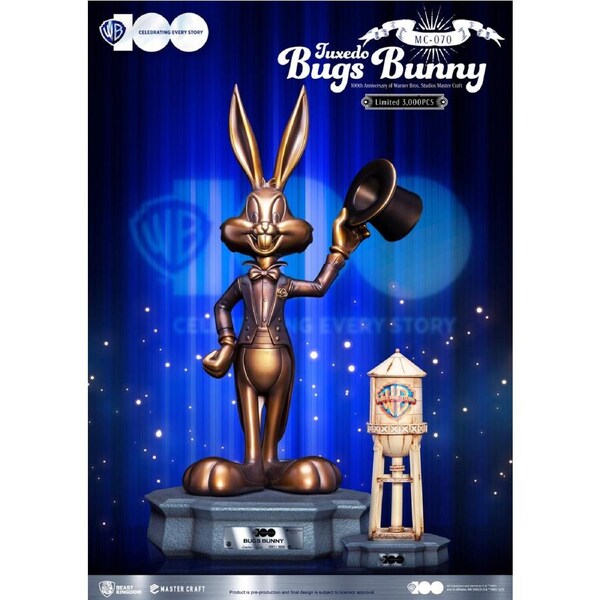 Beast Kingdom Master Craft 100th Anniversary of Warner Bros Studios Tuxedo Bugs Bunny