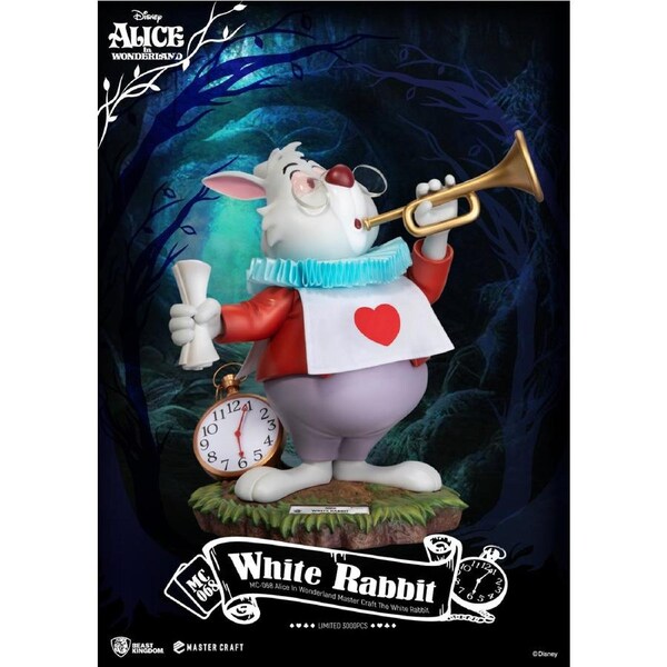 Beast Kingdom Master Craft Alice In Wonderland the White Rabbit