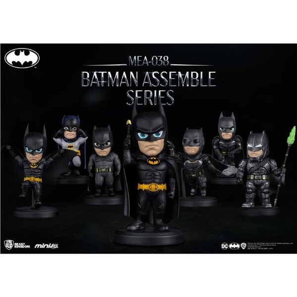 Beast Kingdom Mini Egg Attack Batman Assemble Set (6 in the Assortment)
