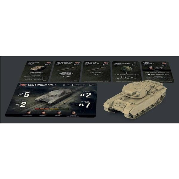 World of Tanks Miniatures Game Wave 12 British Centurion Mk. 1