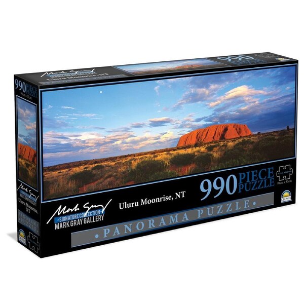 990pc Mark Gray Panoramic Jigsaw Puzzle 99x33cm Kids/Children Fun Play Game 8+