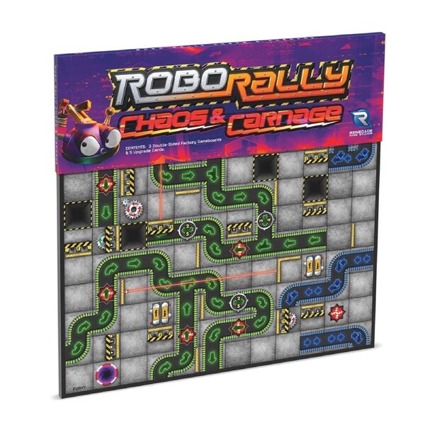 Robo Rally - Chaos and Carnage Expansion Board Game