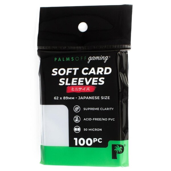 Palms Off Japanese Soft Penny Sleeves 100pc