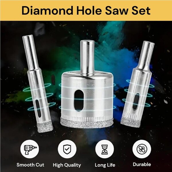 16pcs Diamond Hole Saw Set