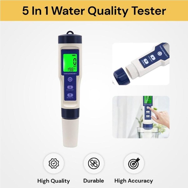 5 In 1 Water Quality Tester