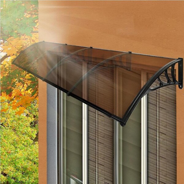 1m x 4m Mountview Door & Window Awnings - Tawny